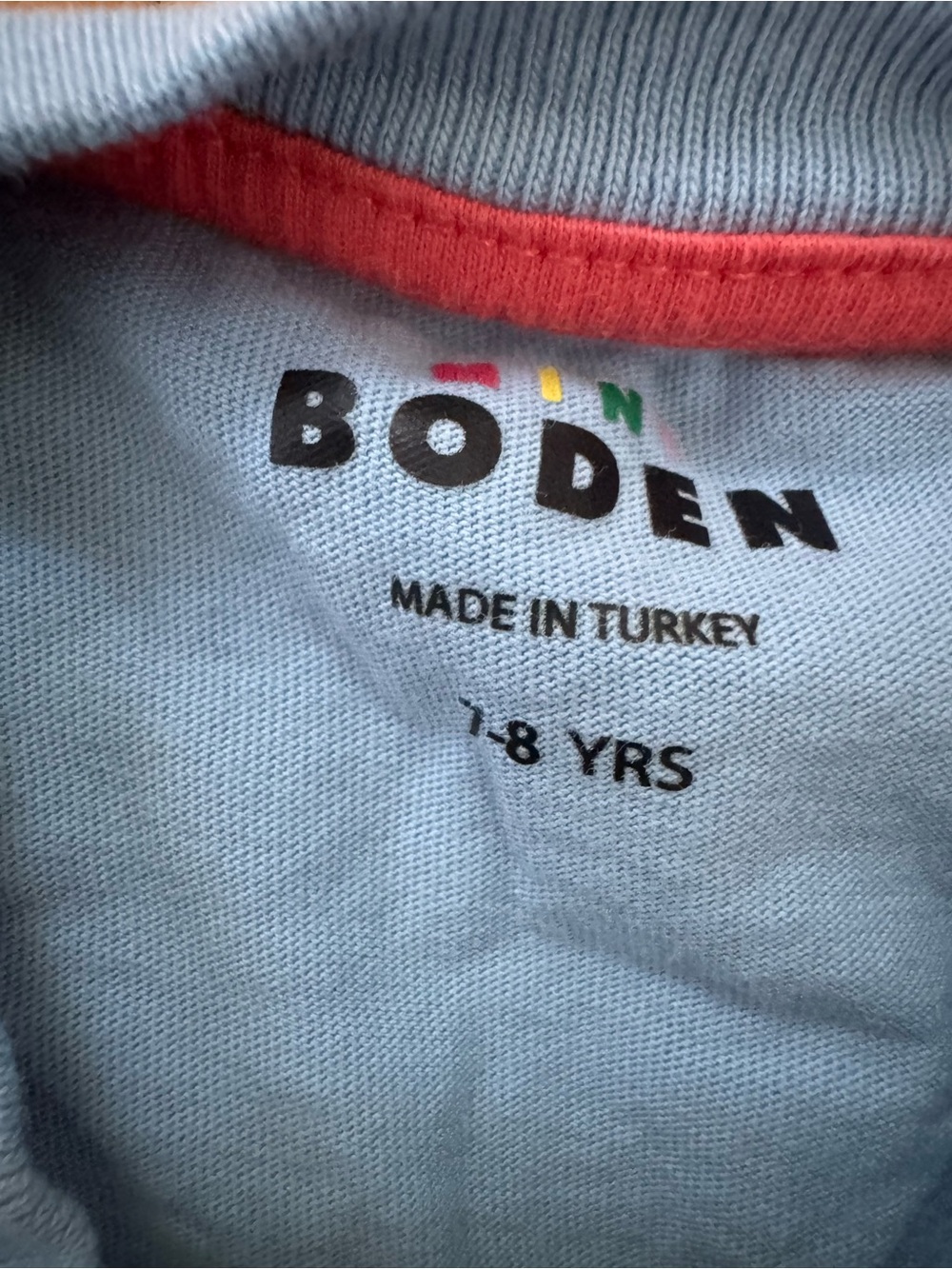 Mini Boden Blue Long-Sleeve Animal Tee - Picture 3 of 3